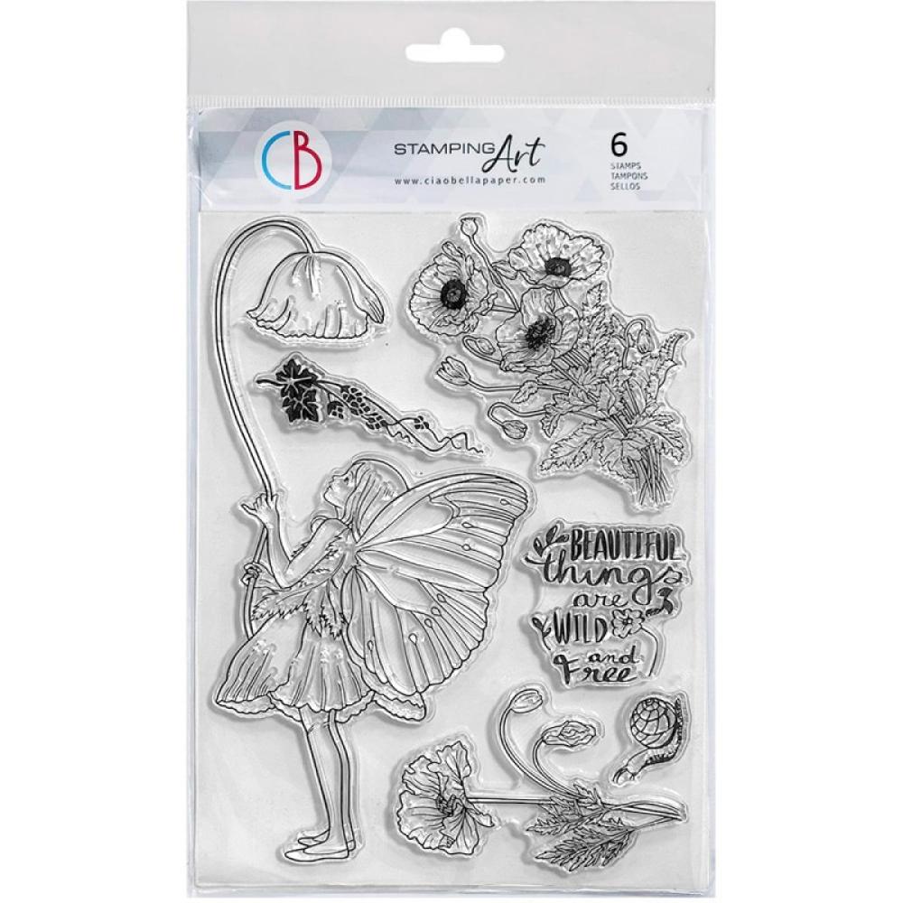 Ciao Bella Clear Stamp Nature Fairy PS8083