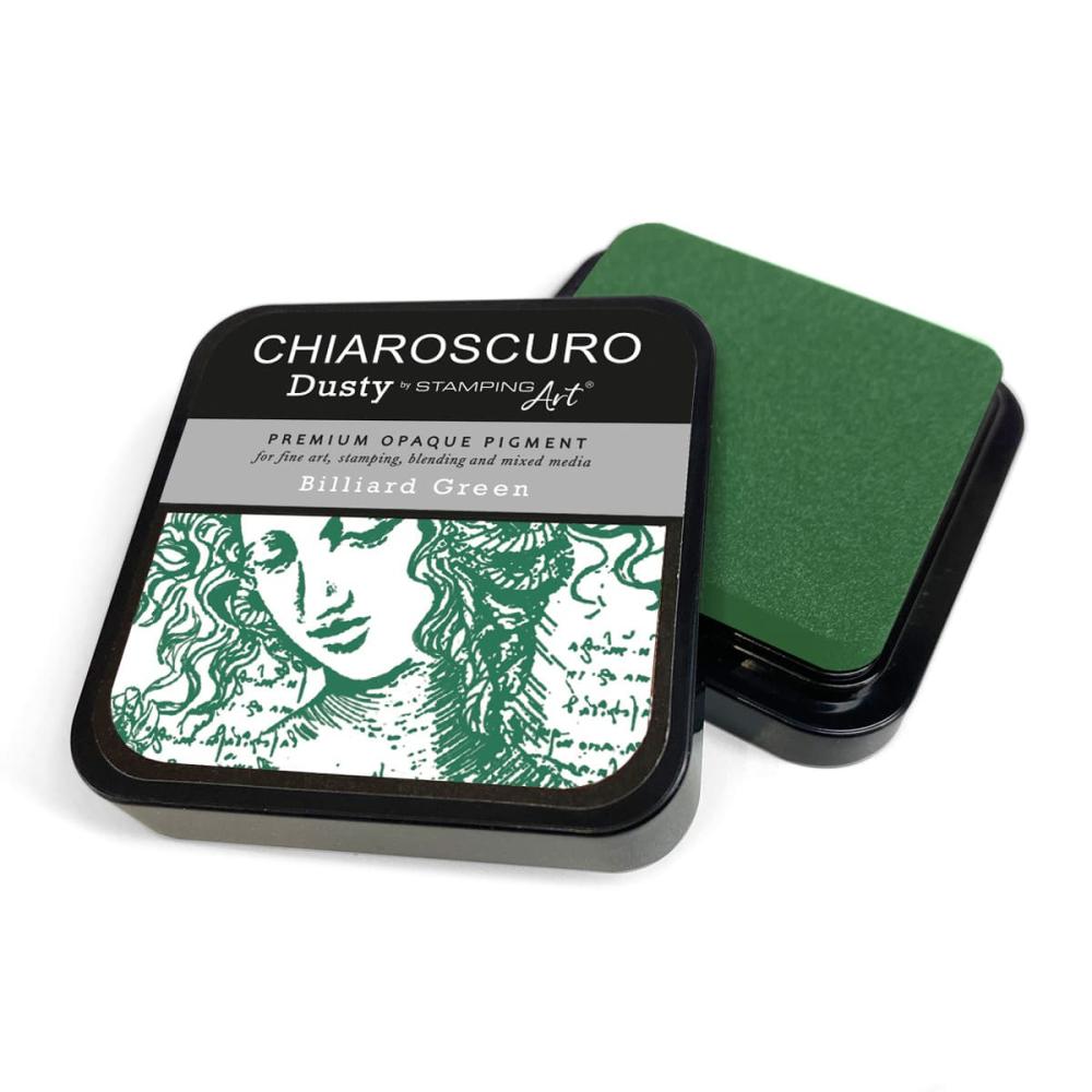 Ciao Bella Dusty Ink Pad Billiard Green PKD126