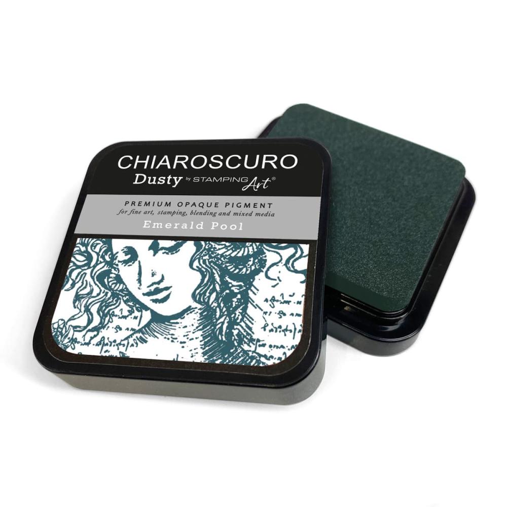 Ciao Bella Dusty Ink Pad Emerald Pool PKD125