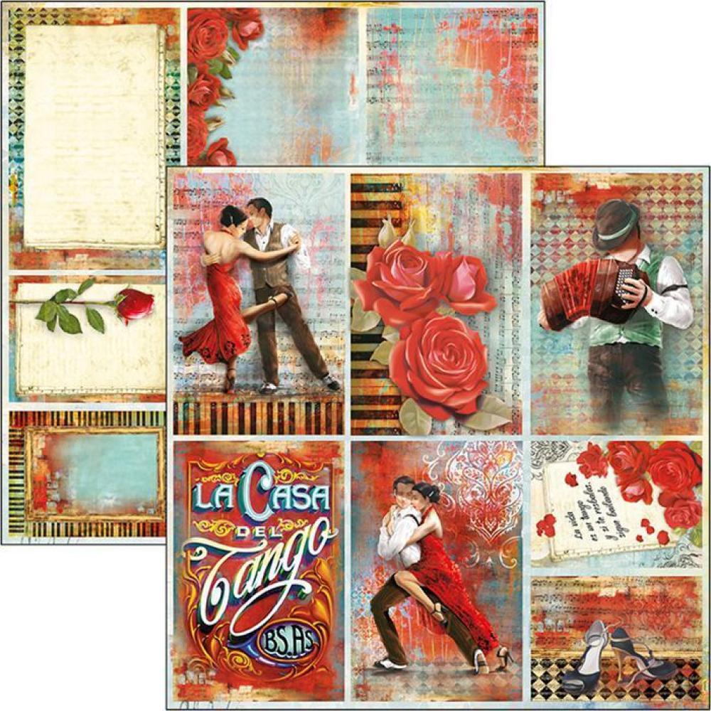 Ciao Bella 12x12 Paper Pad Tango #CBPM029