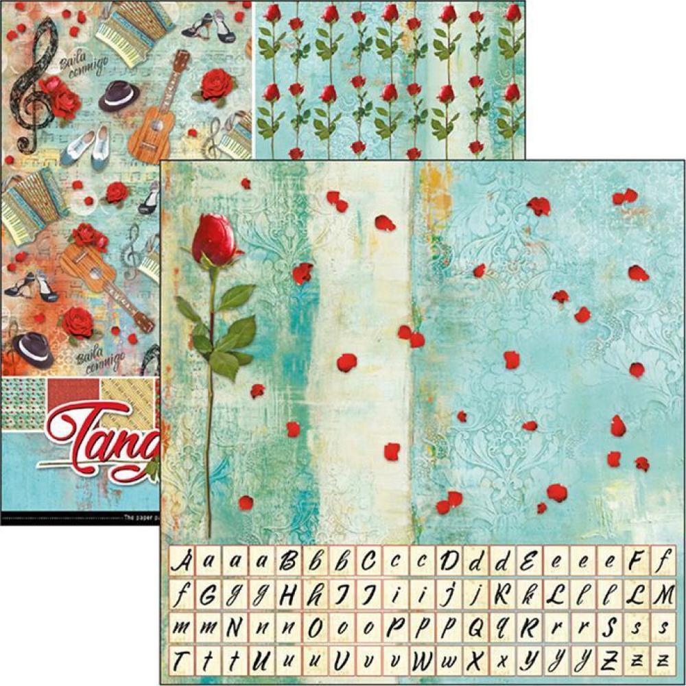 Ciao Bella 12x12 Patterns Pad Tango #CBT029