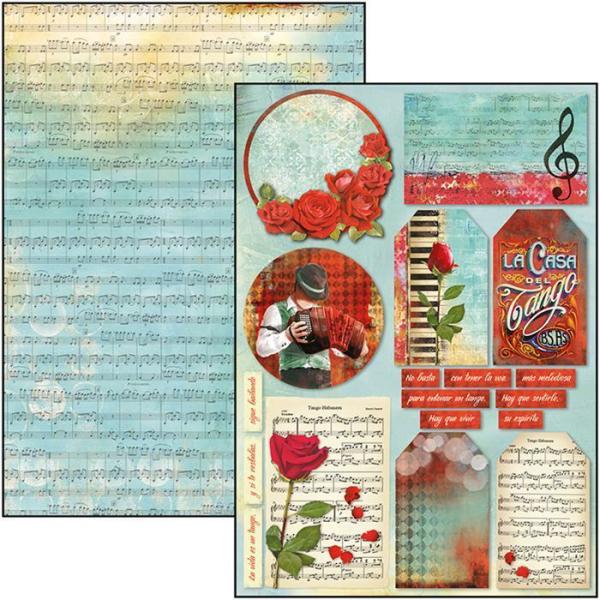 Ciao Bella A4 Creative Pad Tango #CBCL029