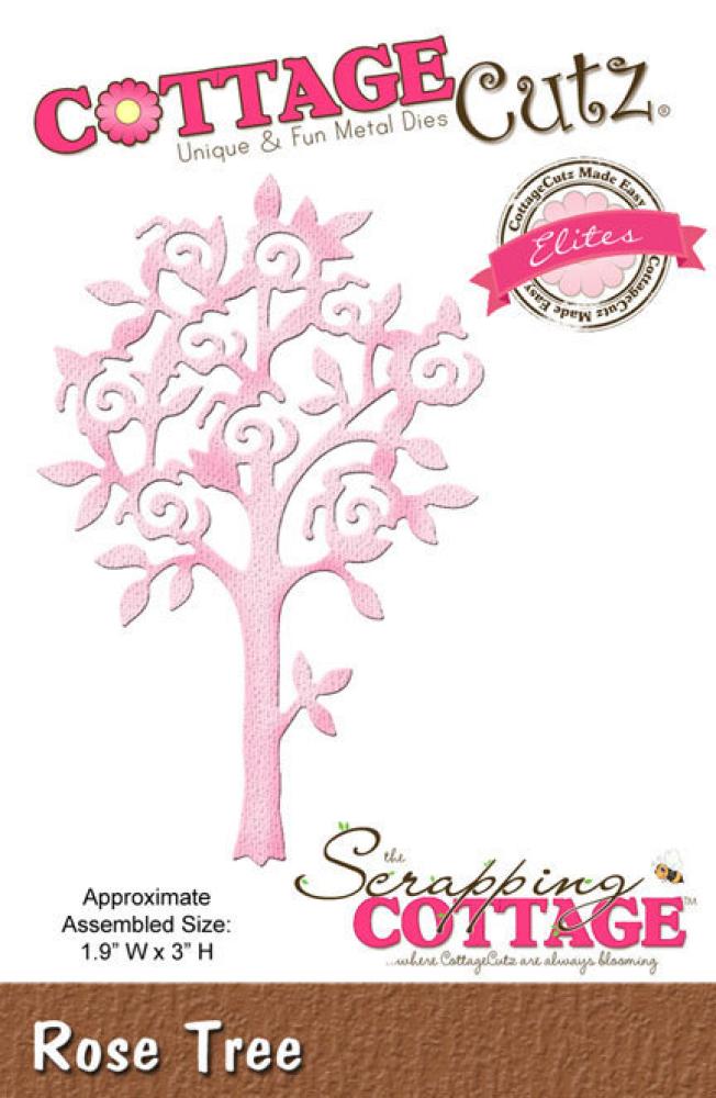 CottageCutz Die Rose Tree #215