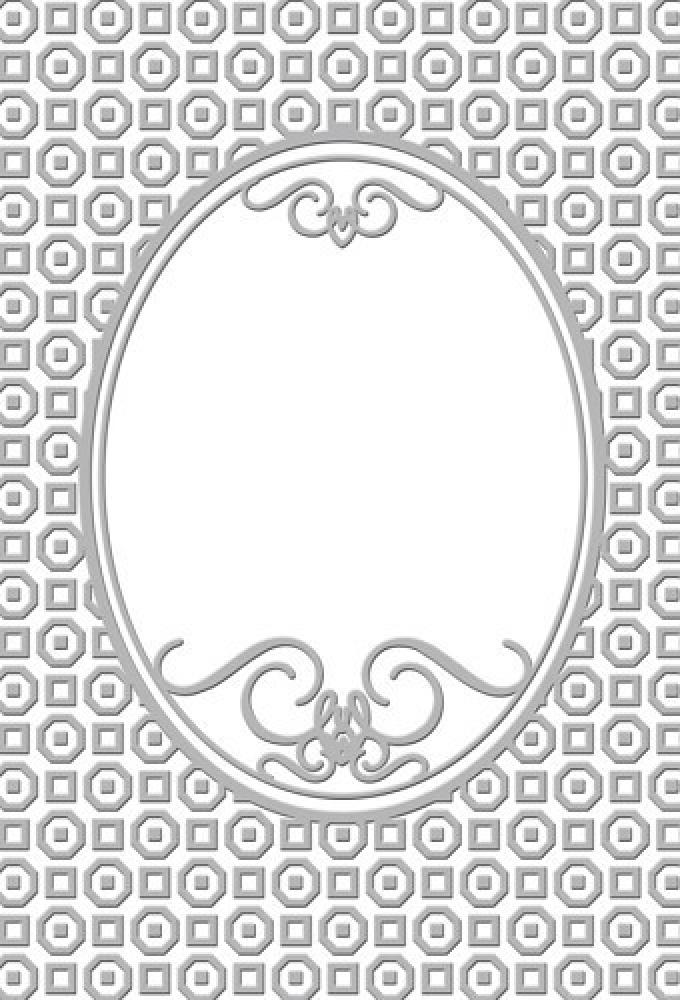 Couture Creations Embossing Folder Bradshaw #723159