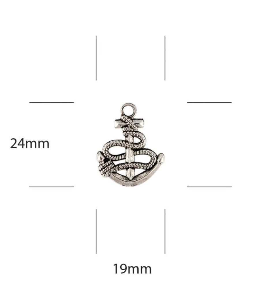 Craft Consortium Metal Charms Anchor #034