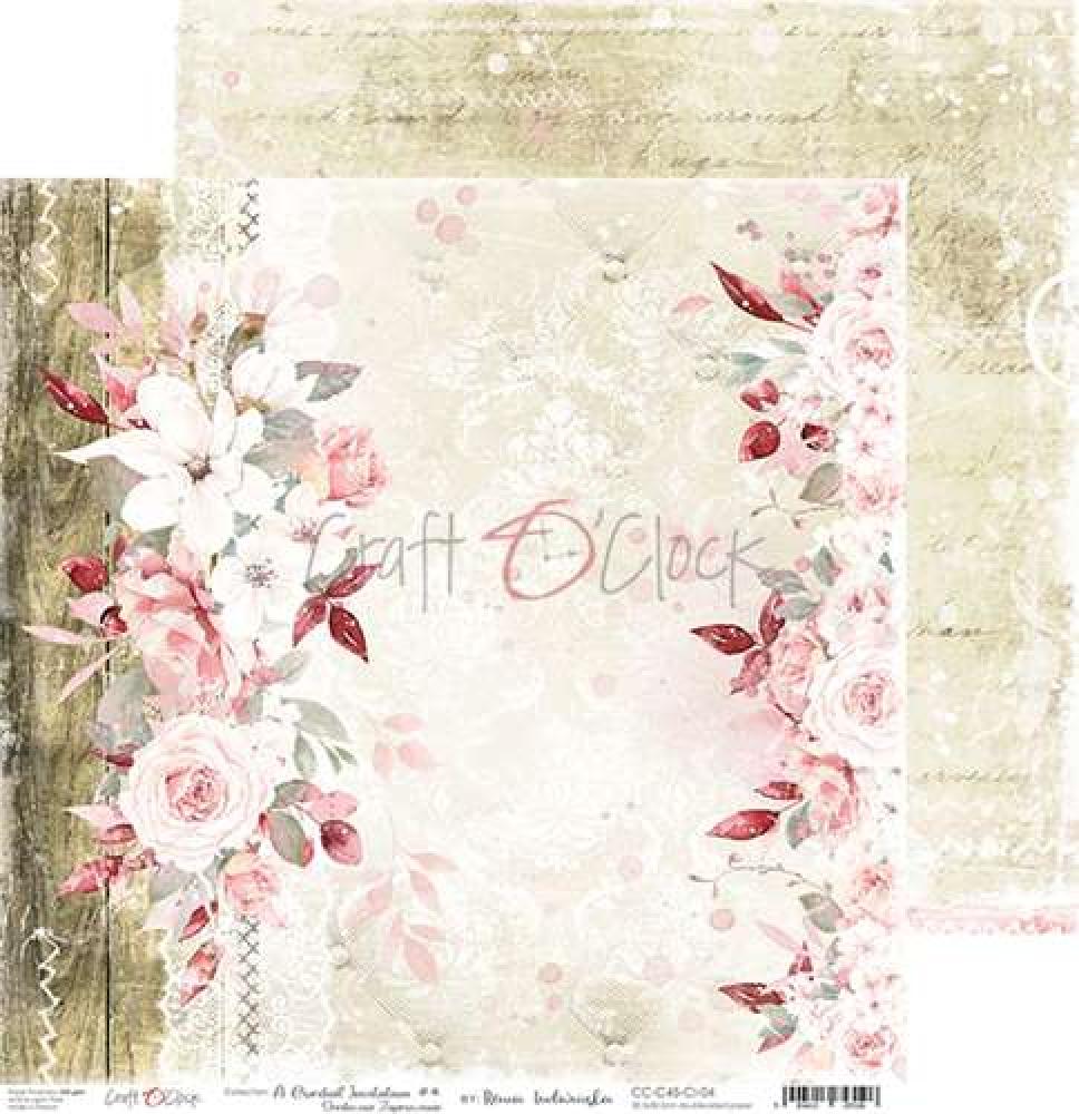 Craft O Clock 12x12 Paper Pad A Cordial Invitation