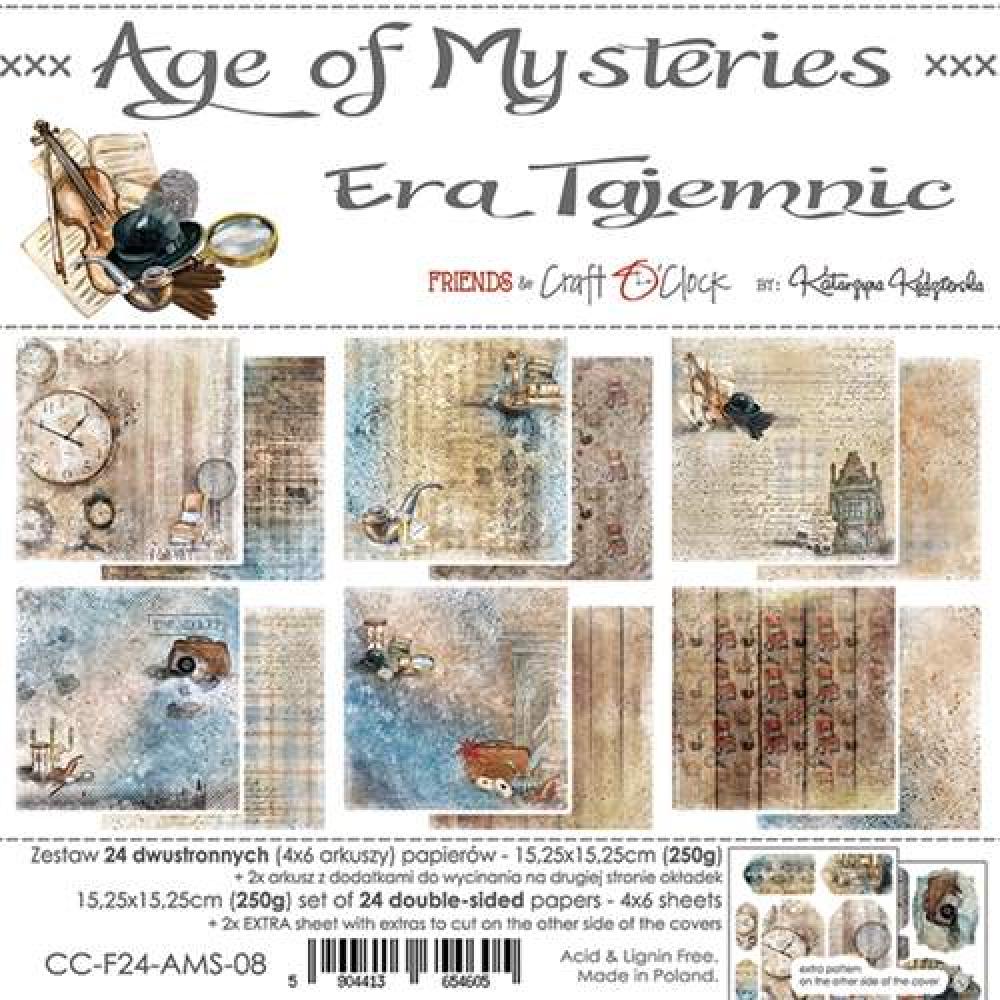 Craft O Clock 6x6 Paper Pad Age of Mysteries