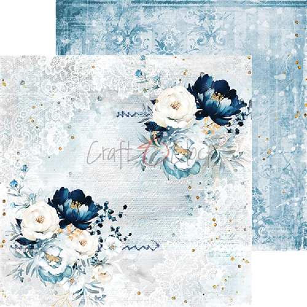 Craft O Clock 6x6 Paper Pad Forever Blue