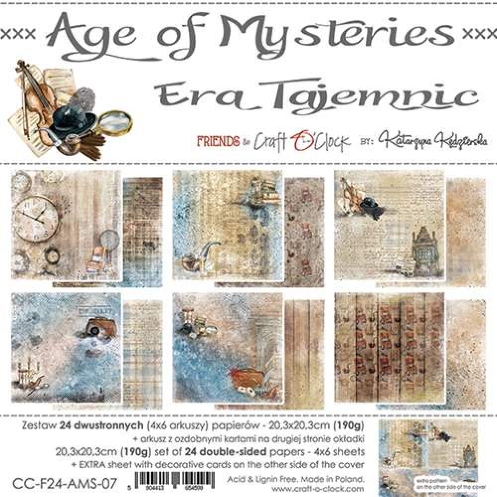 Craft O Clock 8x8 Paper Pad Age Of Mysteries