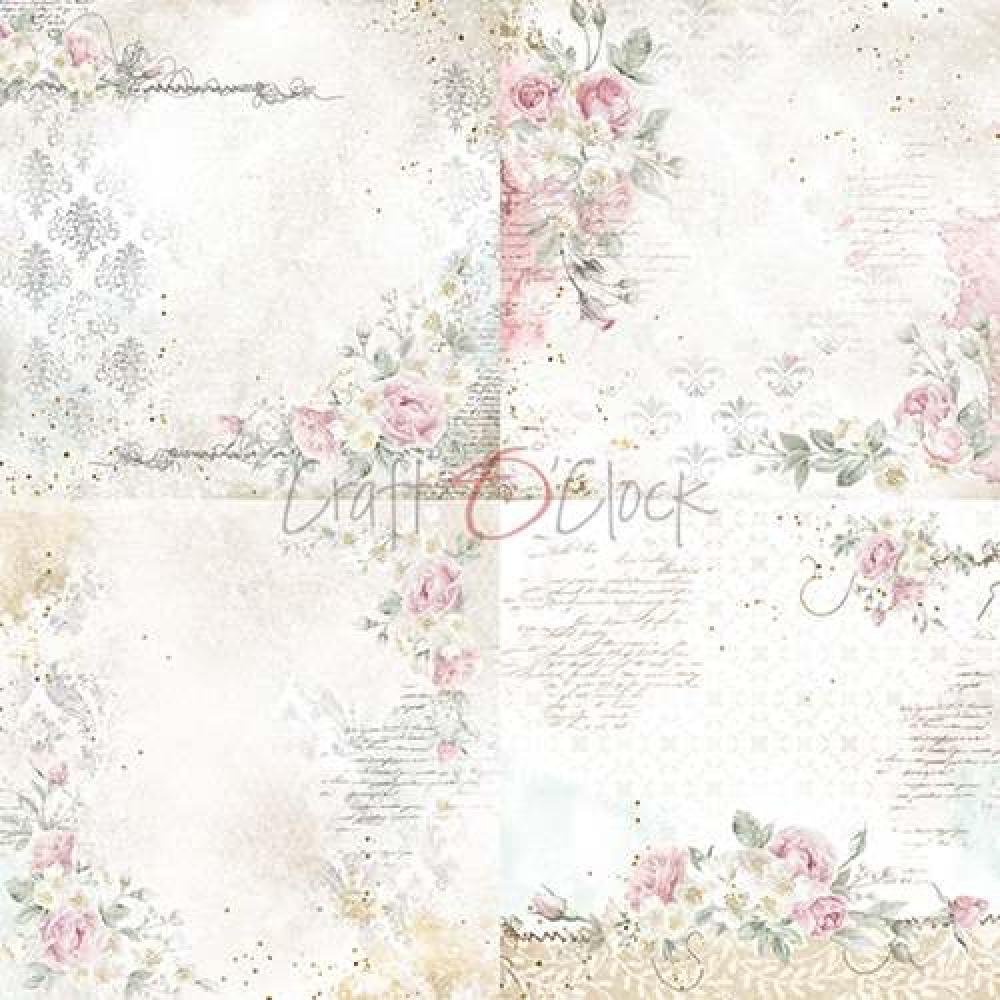 Craft O Clock 8x8 Paper Pad Vintage Chic