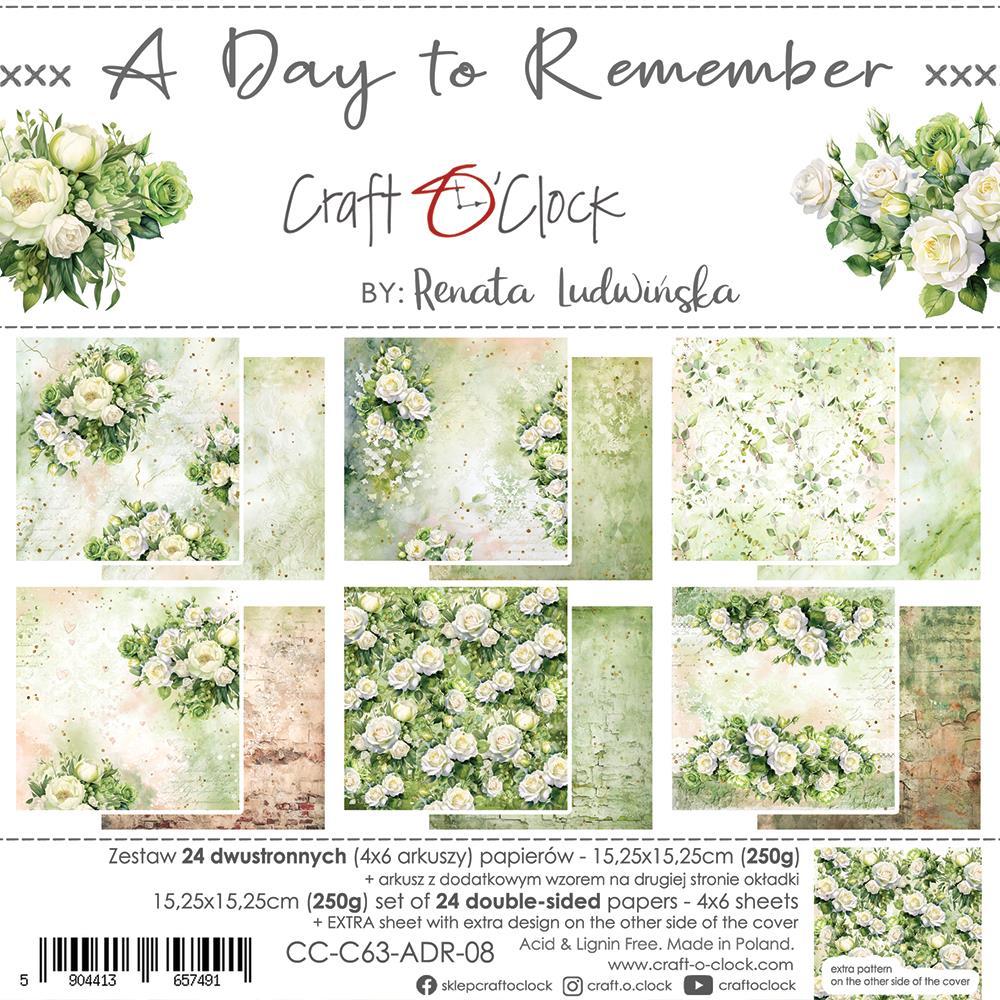 Craft o Clock A Day To Remember 6x6 Paper Pad