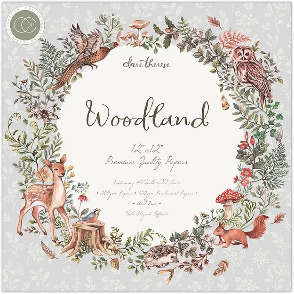 Craft Consortium 12x12 Paper Pad Woodland #23