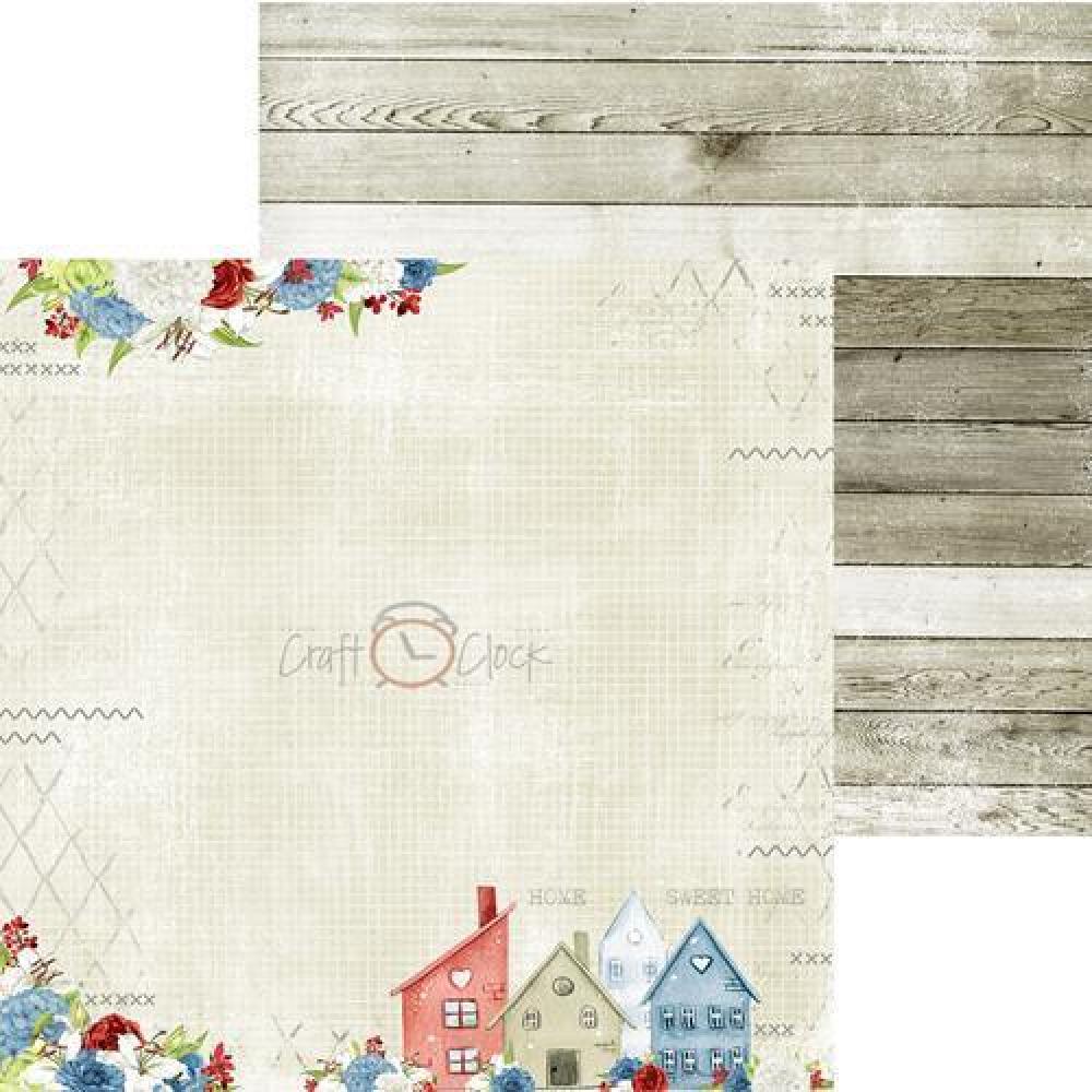 Craft O Clock Paper Pad 6x6 Home... Sweet Home