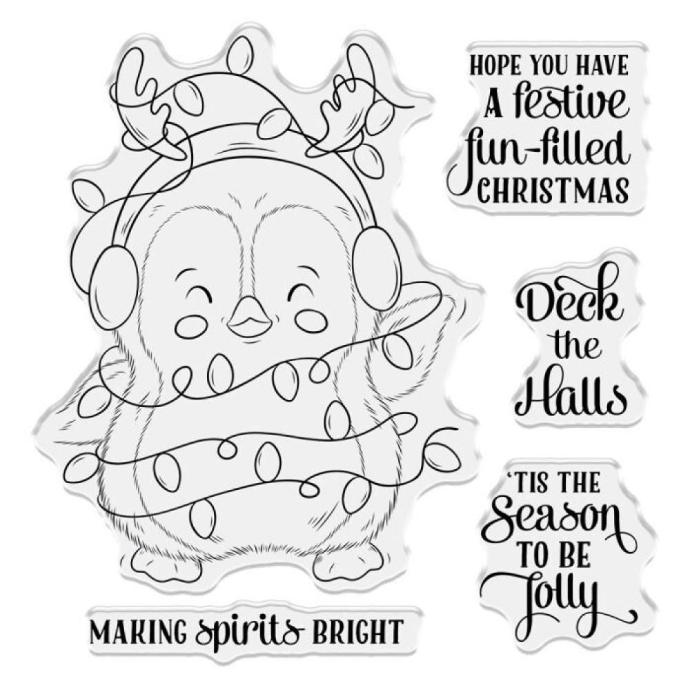 Crafters Companions Clear Stamp Making Spirits Bright