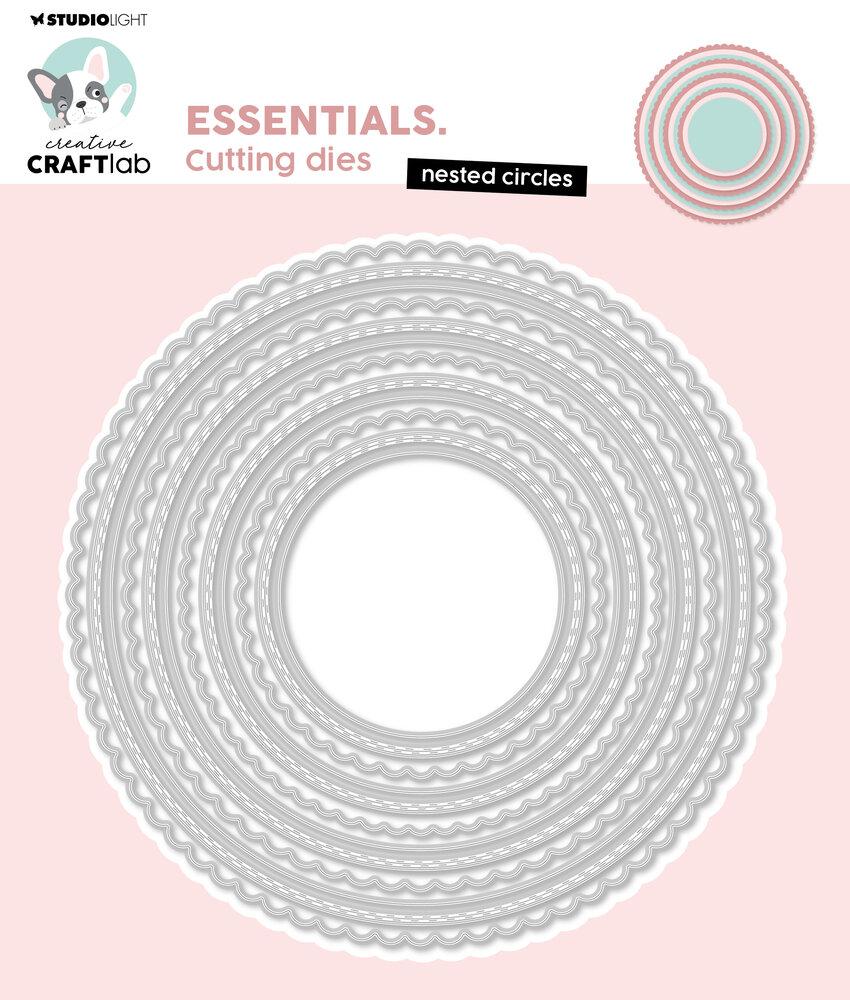 Craftlab Essentials Cutting Die Nested Circles #744