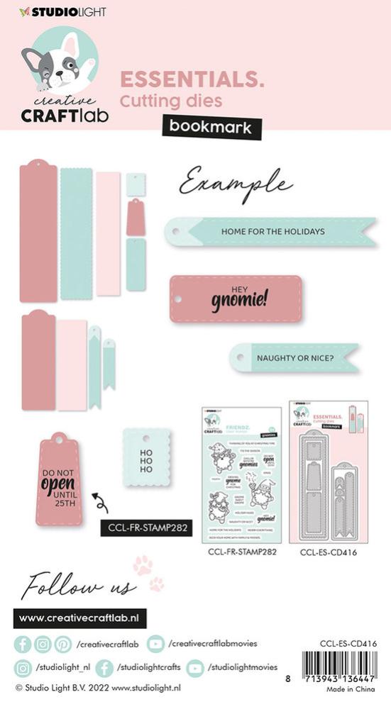 Craftlab Essentials Cutting Dies Bookmark #416