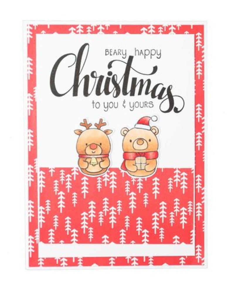 Craftlab Friendz Clear Stamps Christmas EN Nr 274