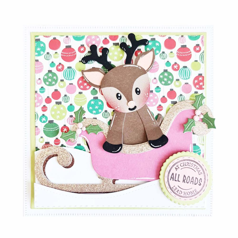 Craftlab Friendz Cutting Die Accessoires Sleigh #728