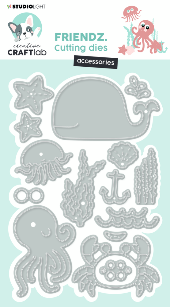 Craftlab Friendz Cutting Dies Sea Accessoires #546