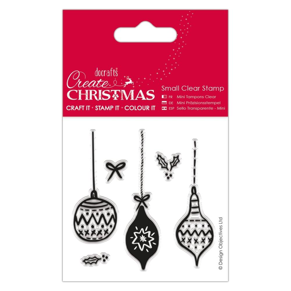 Create Christmas Clear Stamp Baubles #PMA907255