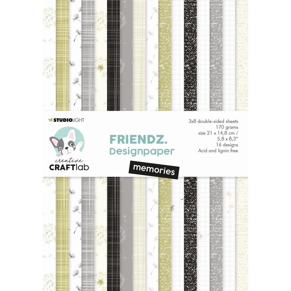 Creative CraftLab A5 Paper Memories Friendz nr.82