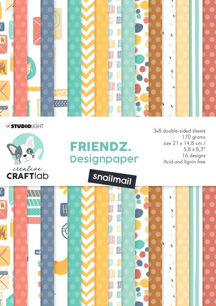 Creative CraftLab A5 Paper Snailmail Friendz nr.86