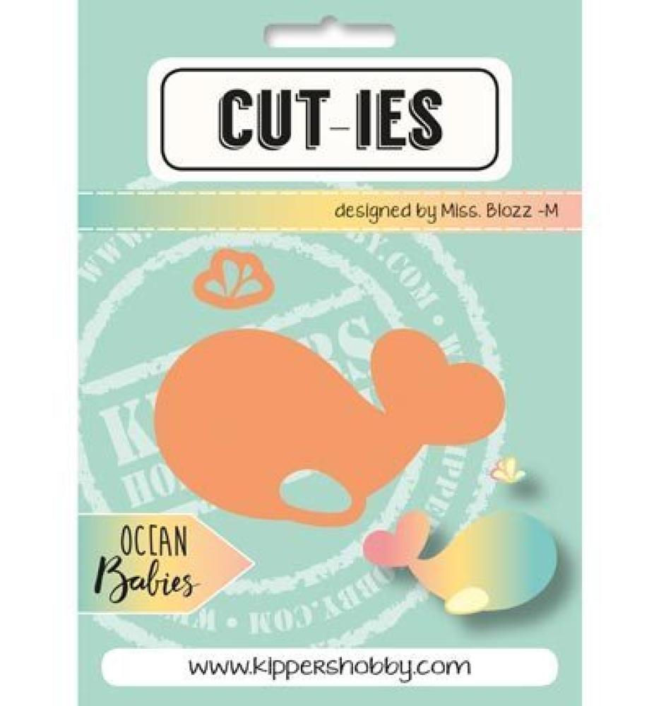 Cut-Ies BasiX Stanzschablone Whale-Spray