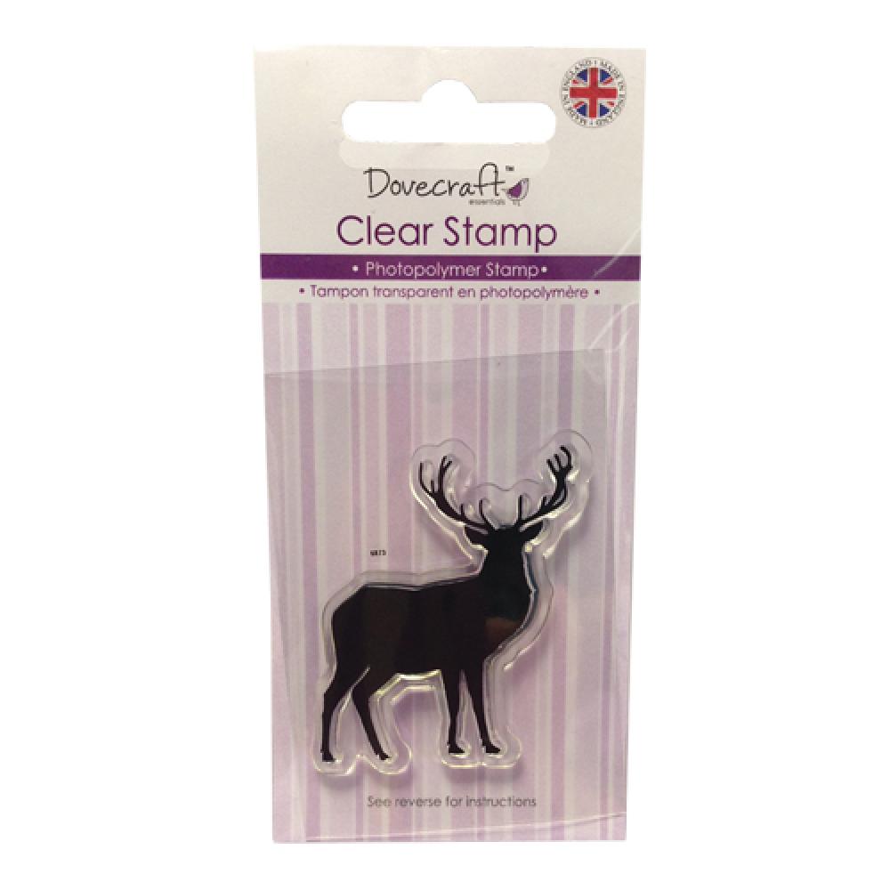 Dovecraft  Clear Stamps - Stag