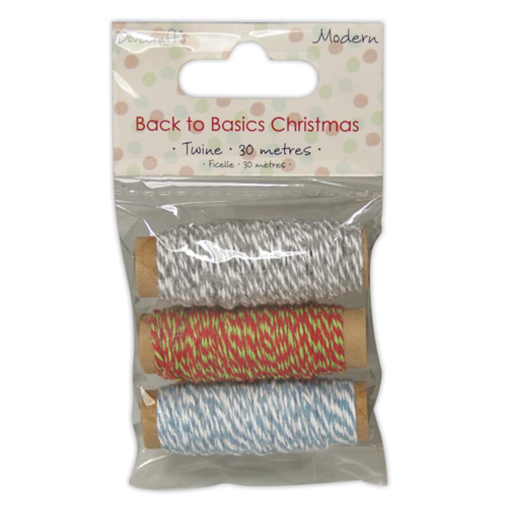 Dovecraft Back to Basics Christmas Modern – Twine Spool