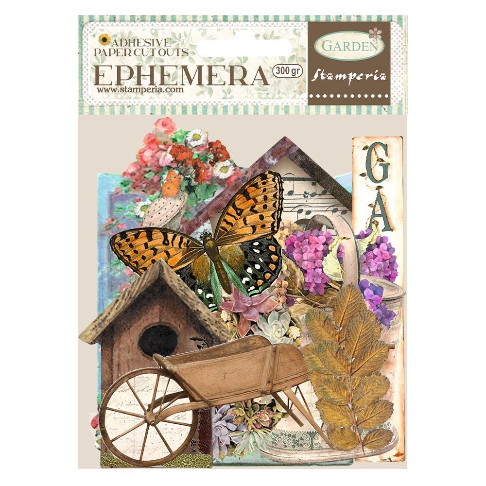 DFLCT45 Stamperia Garden Ephemera (42 pcs)