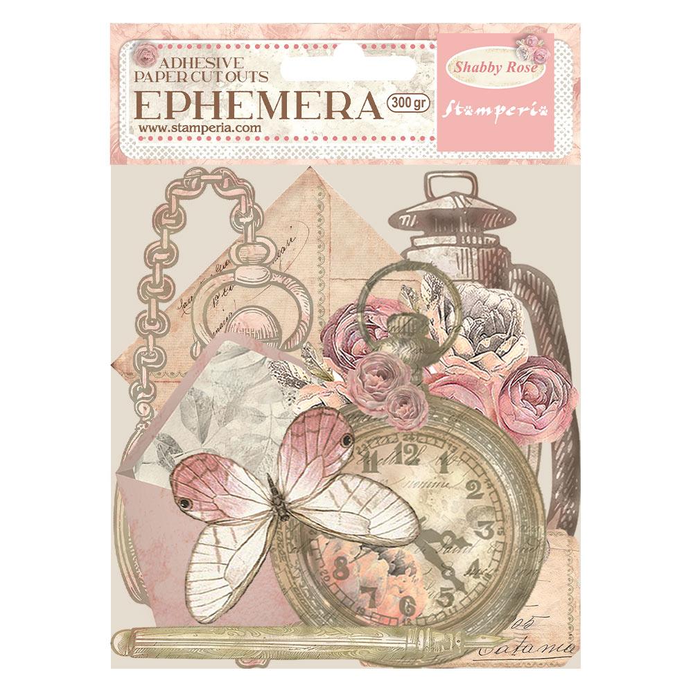 DFLCT47 Stamperia Shabby Rose Ephemera (32 pcs)