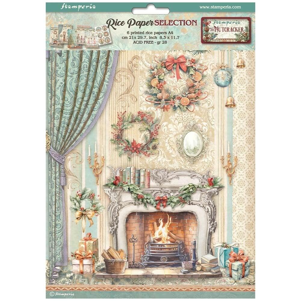 DFSA4XNT Stamperia The Nutcracker A4 Reispapier SET