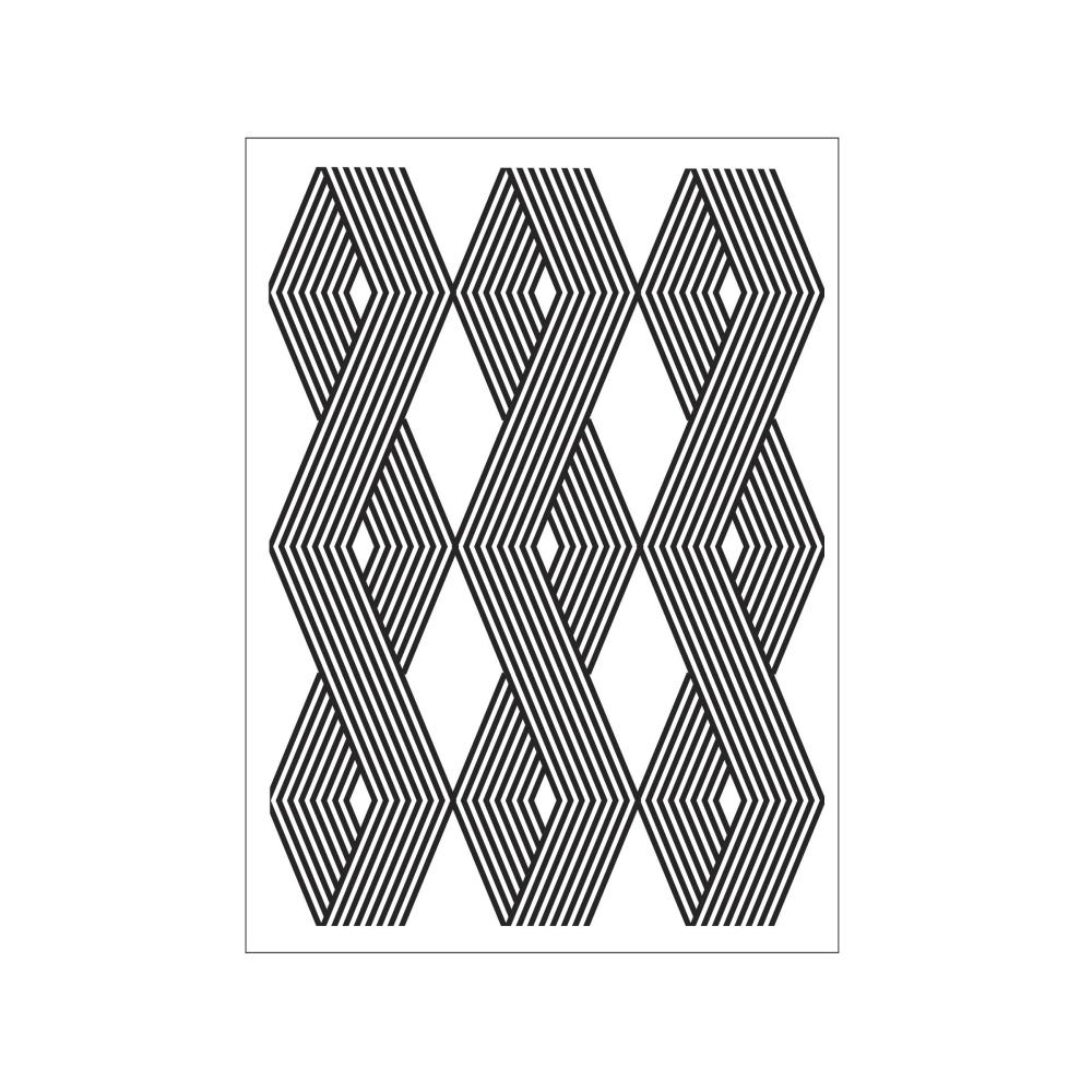 Darice Embossing Folder Vertical Cable Pattern #283