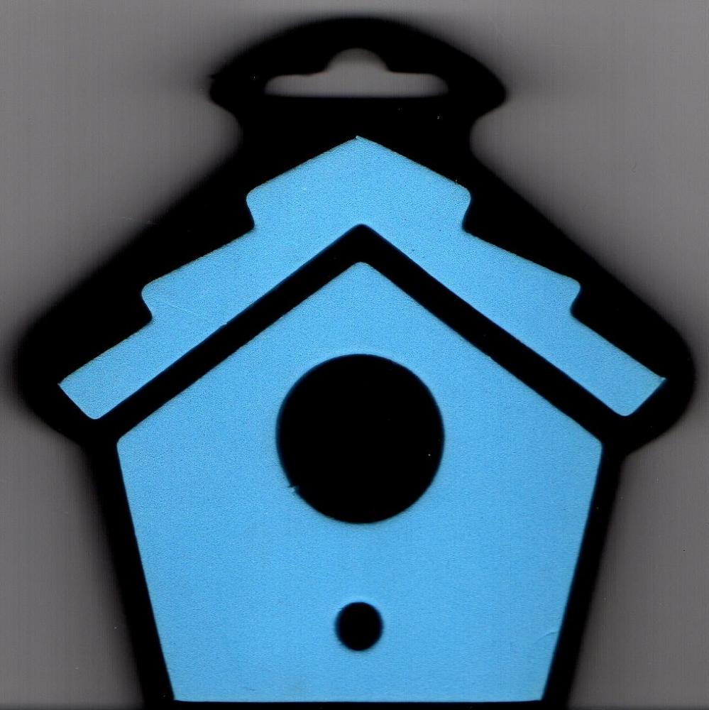 Darice Foamie Stamp Birdhouse