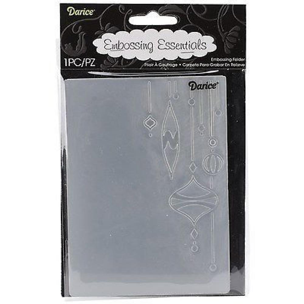 Darice Embossing Folder Ornaments