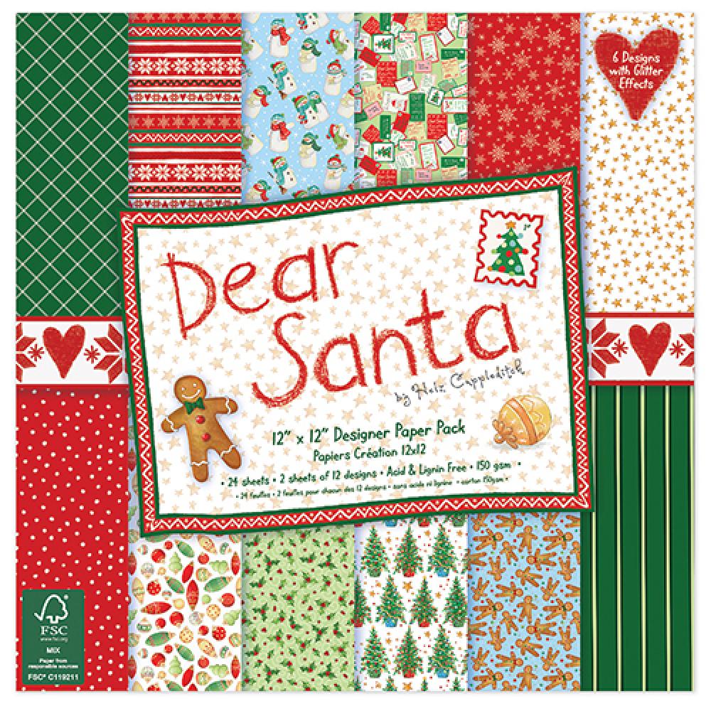 Dear Santa 12x12 FSC Paper Pack