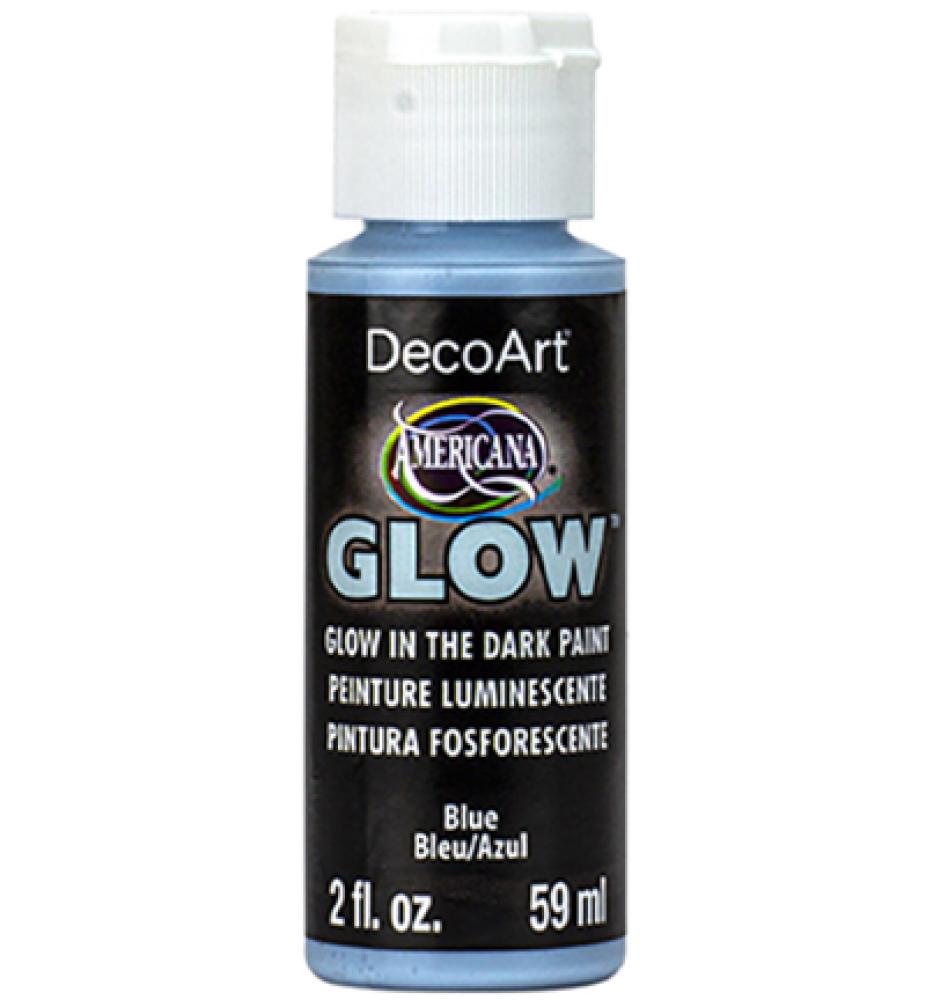 DecoArt Americana Glow in the Dark Blue