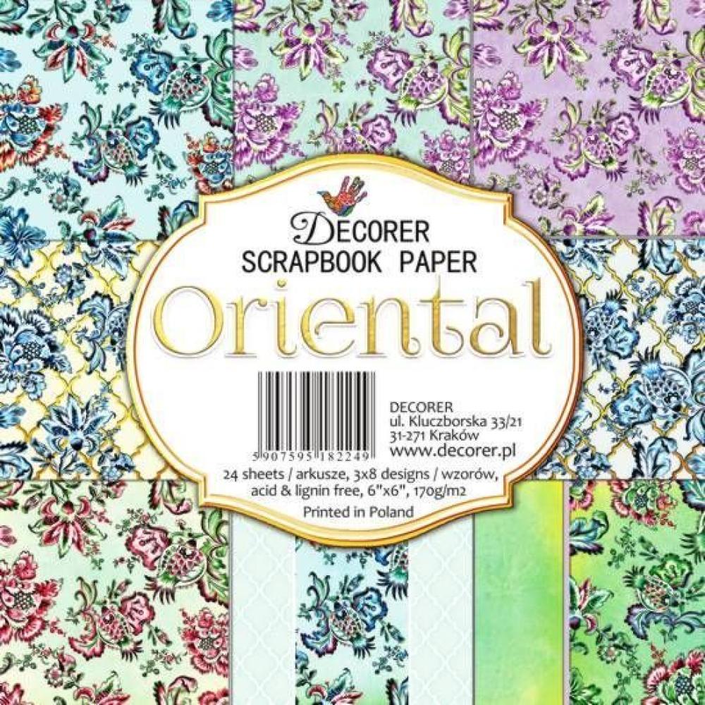 Decorer 6x6 Paper Pad Oriental