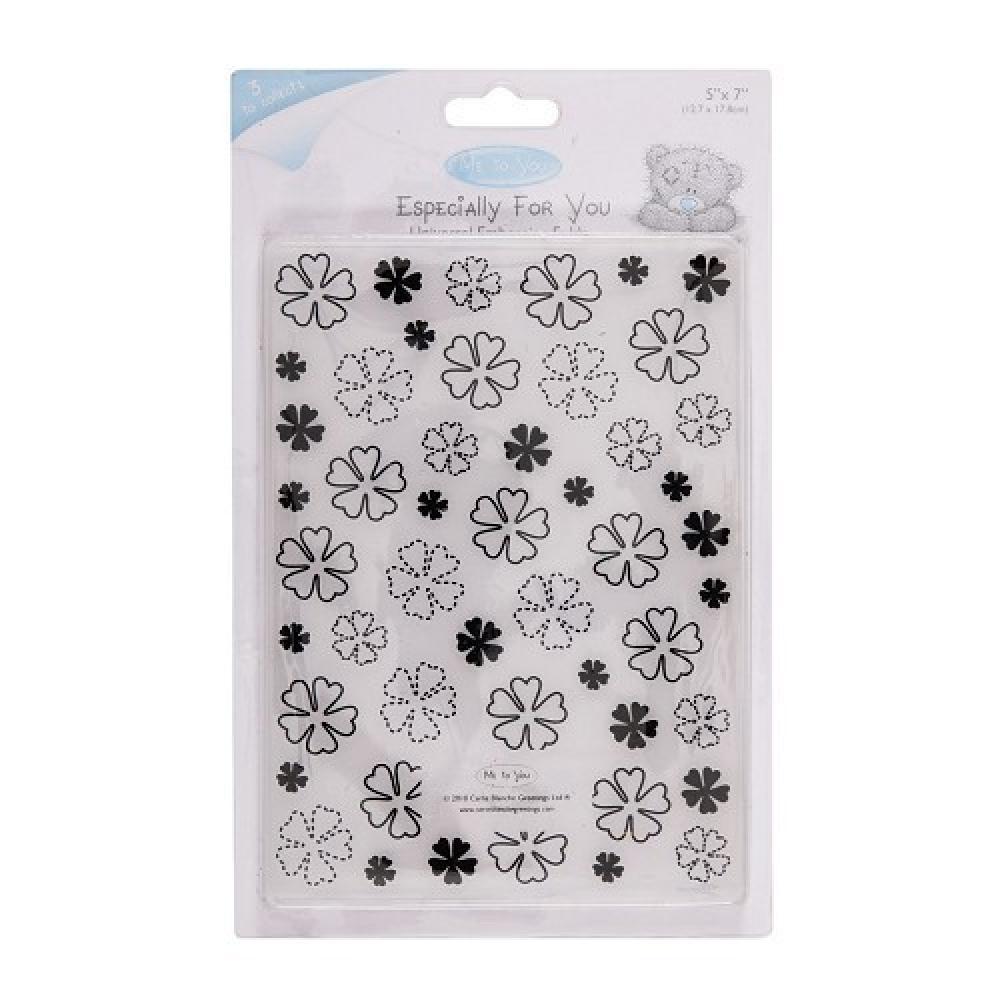 SALE DoCrafts Embossing Folder Primrose Background MTY515001