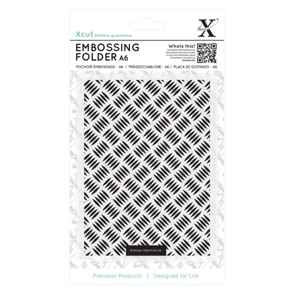 DoCrafts XCUT Embossing Folder Galvanised Steel