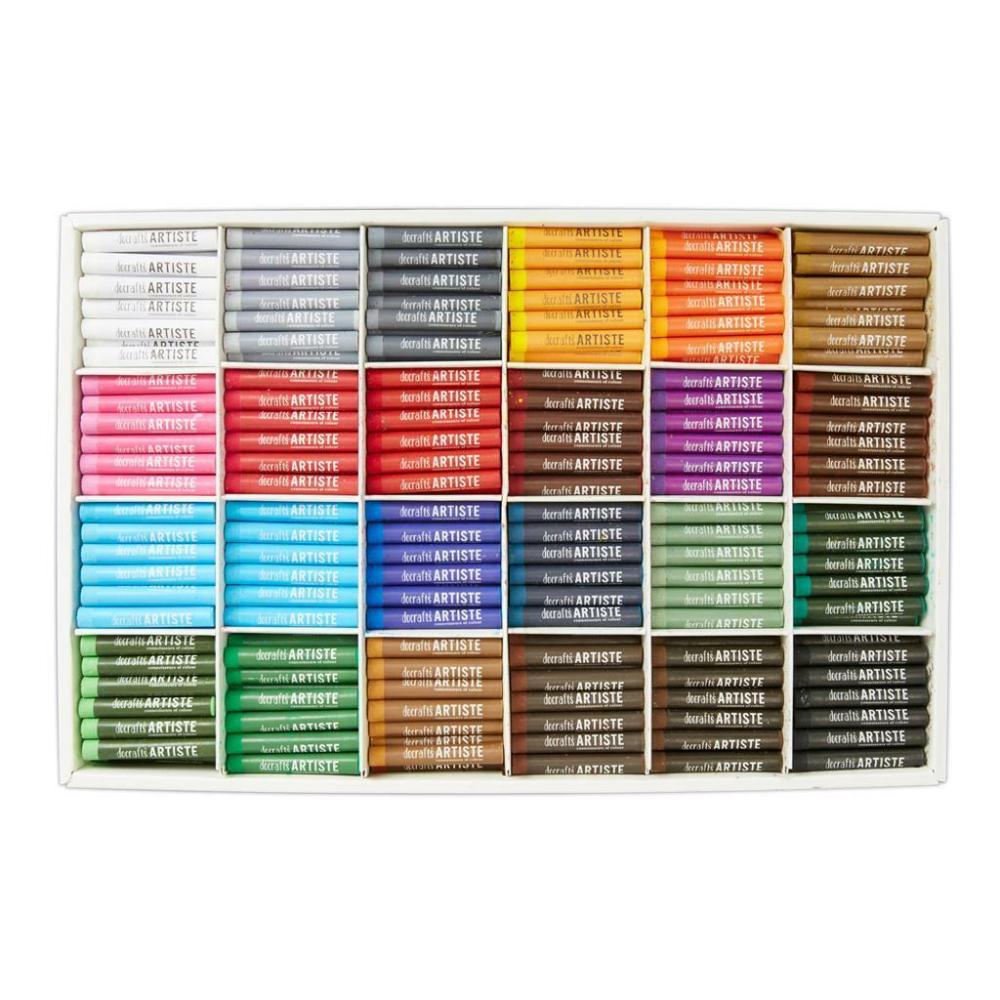 Docrafts Artiste Oil Pastels Classpack 432 Pkg