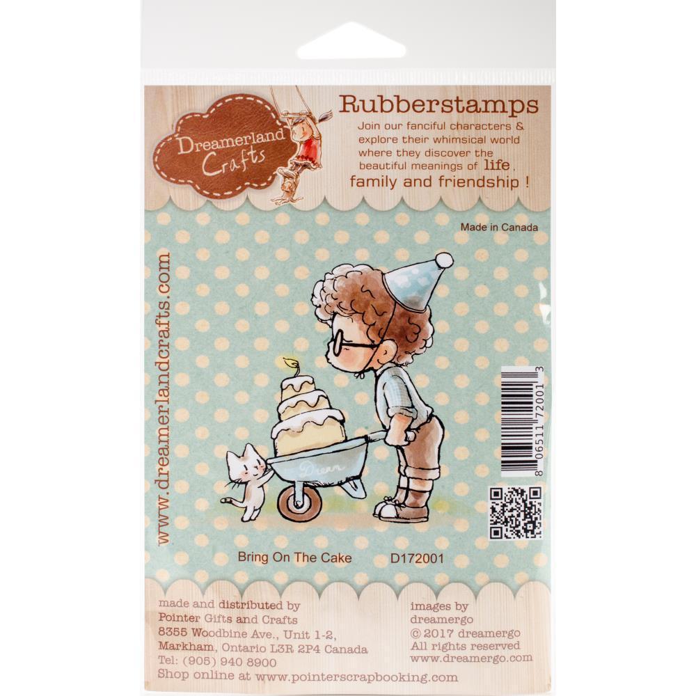 DreamerlandCrafts Cling Stamp Bring On The Cake #D172001