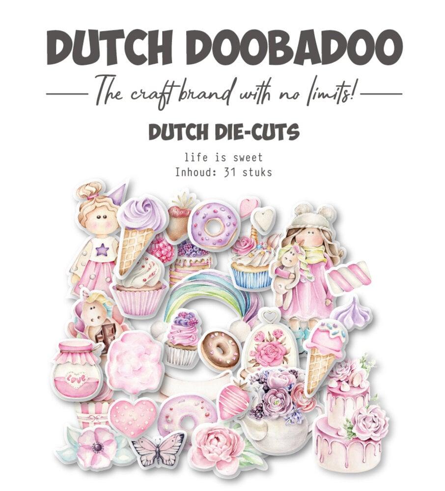 Dutch DooBaDoo Die-Cuts Life is Sweet