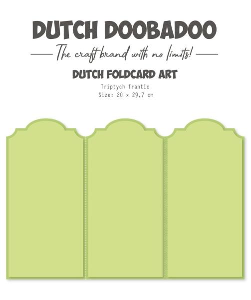 Dutch Foldcard Art A4 A4 Triptych Frantic (470.784.207)