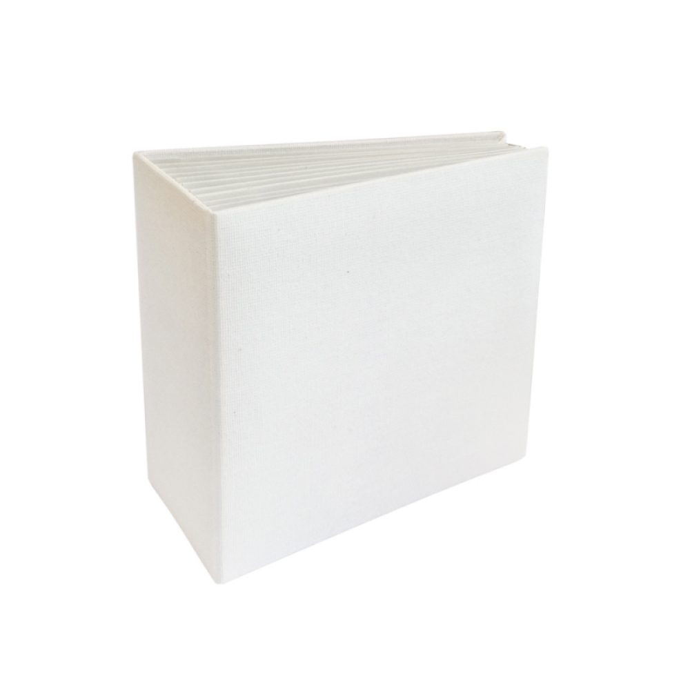 Eco-Scrapbooking Canvas Album 115x115 mm White