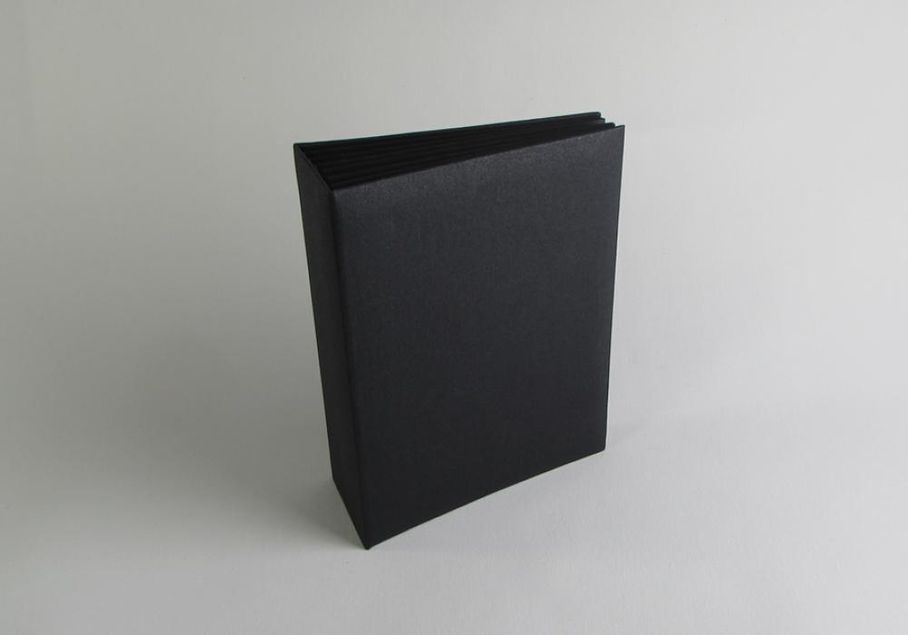 Eco-Scrapbooking Canvas Album 162x212 mm Black