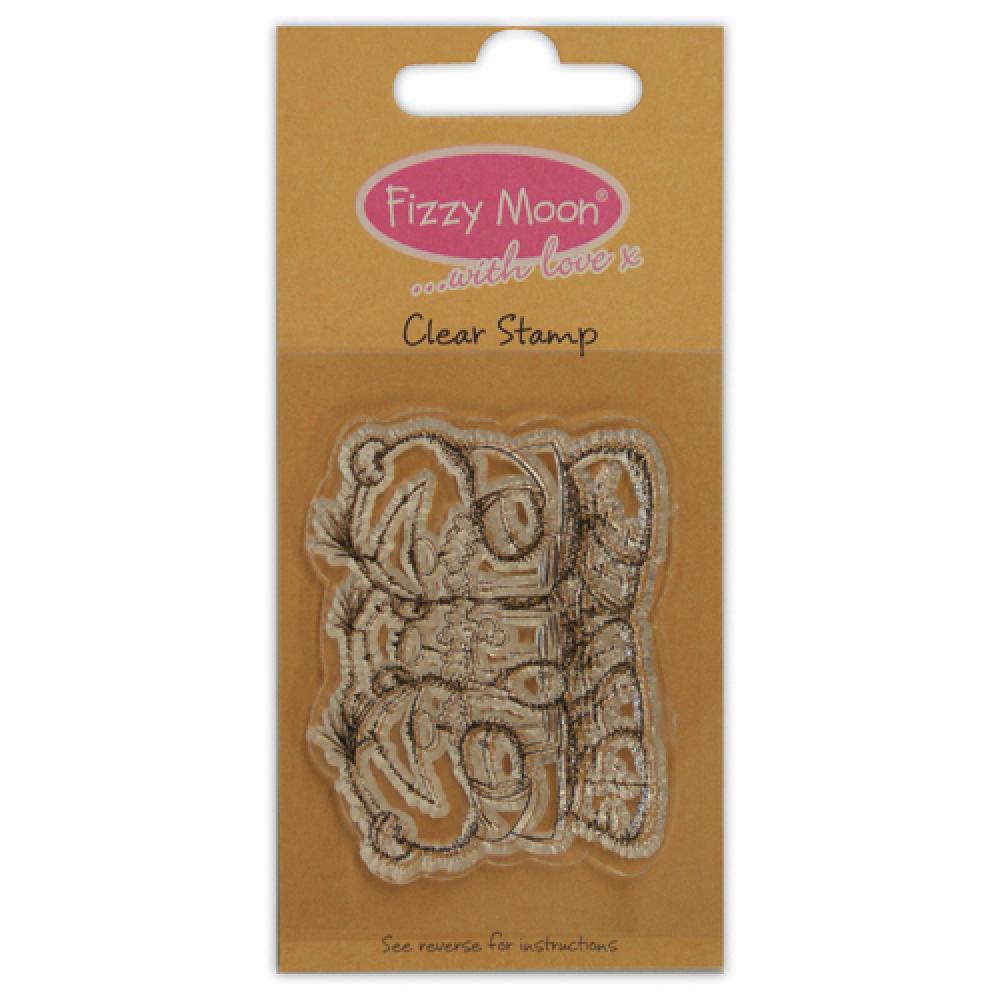 SALE Clearstempel Fizzy Moon Cheers