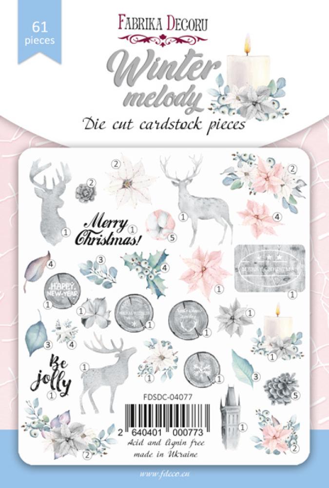 Fabrika Decoru Die-cuts Winter Melody