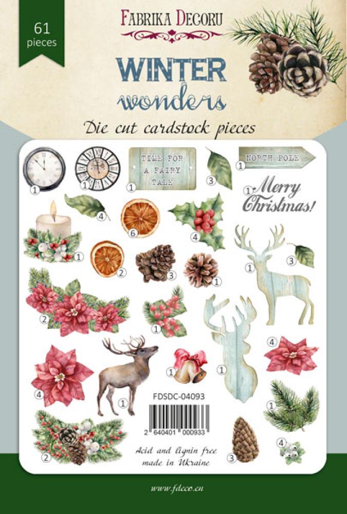 Fabrika Decoru Die-cuts Winter Wonders