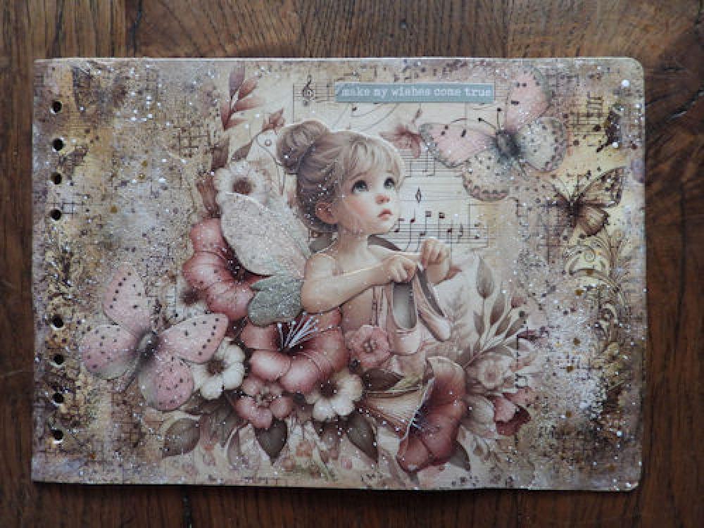 Fairybells Art Journaling & Card Making Backgrounds Set 5